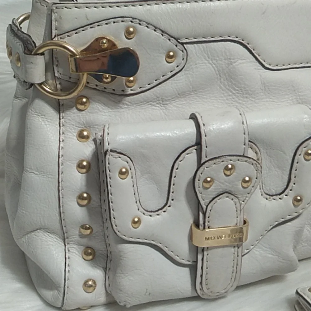 SALE! Michael Kors Shoulder Bag & Matching  Studded Vintage Wallet Set